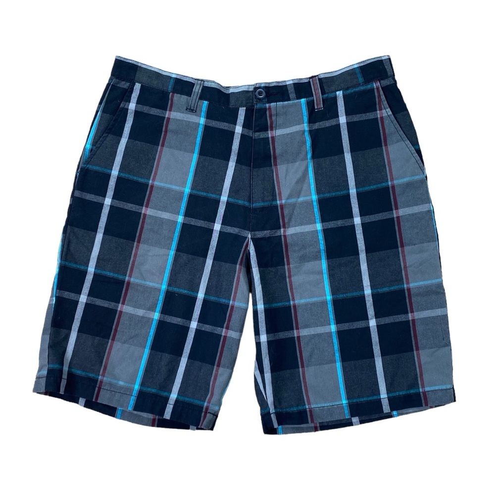 Men’s Subculture plaid striped shorts size 38